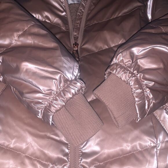 NWOT Justice Puffer Jacket size 5/6. - Picture 2 of 16